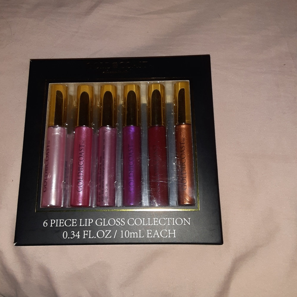 6piece lip gloss set